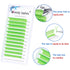 0.07 Spring Green Easy Fan Lashes